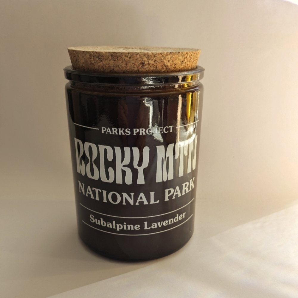 New PARKS PROJECT Rocky Mountain Subalpine Lavender Soy Candle